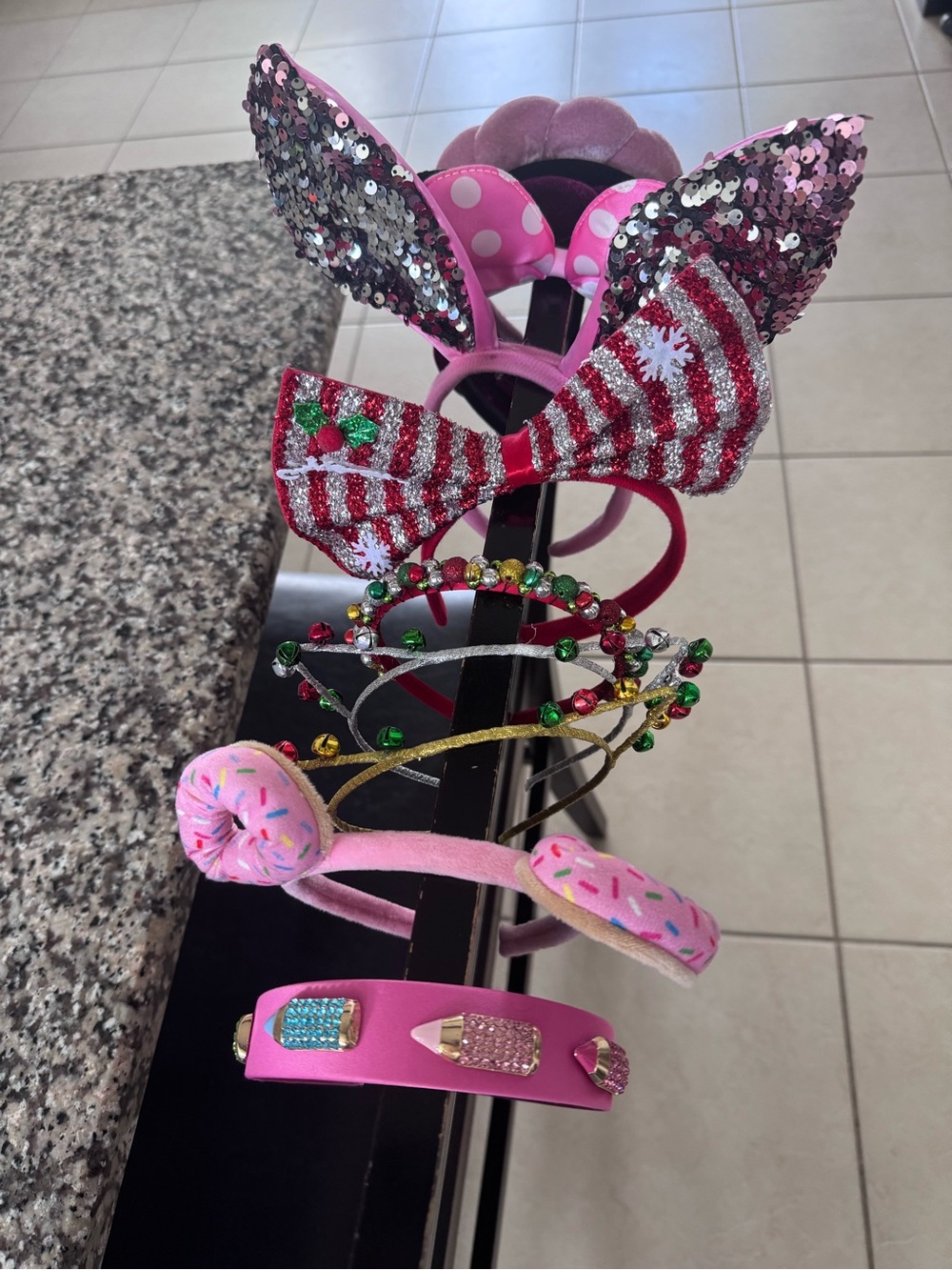 Assorted Pink & Sequin Headband Bundle for Girls - Fun Decorative Styles